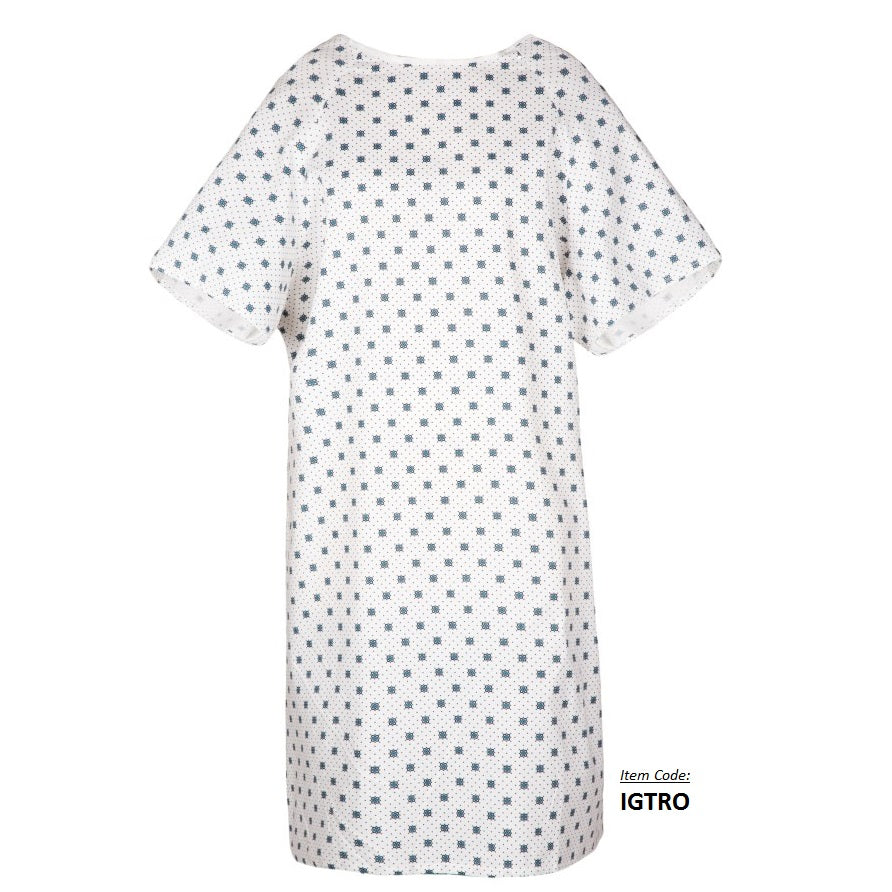 Standard Angle-Back Twill Patient Gown