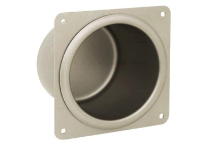 Stainless Steel Recessed Toilet Paper Holder with Flange