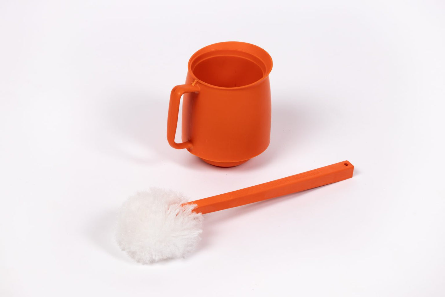 Shank-Free Prison Safe Toilet Bowl Brush Holder