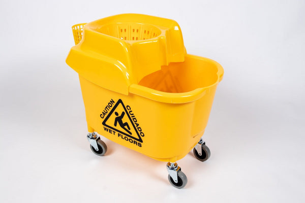 Prison Safe 33 Quart Mop Bucket and Wringer