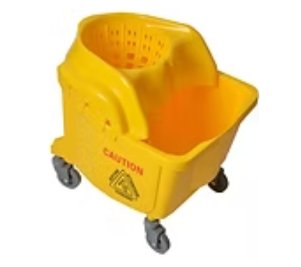 Prison Safe 33 Quart Mop Bucket and Wringer