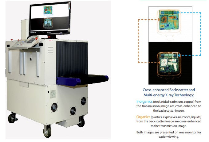 Autoclear 6444-BZD Multi-Energy X-Ray Scanner Backscatter Inspection System
