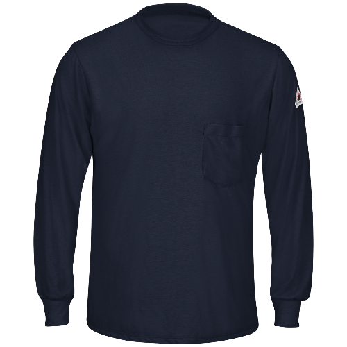 Bulwark SMT8 Men's Lightweight FR Long Sleeve T-Shirt