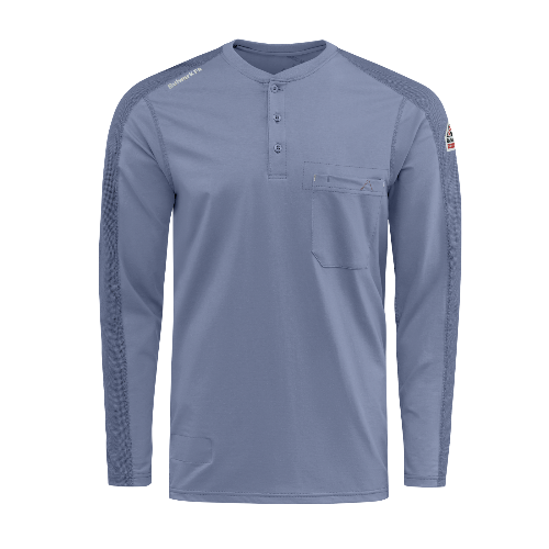 Bulwark STL2 Men's Flex Knit Henley