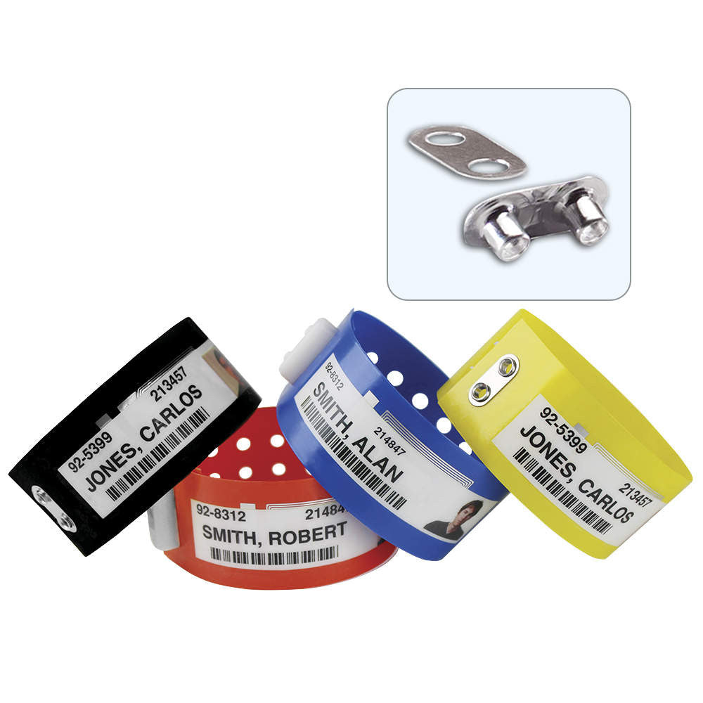 PDC Clincher RFID Wristbands for Inmate Identification