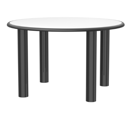 Cortech Endurance Durable X-Series Laminate Table with Steel Legs