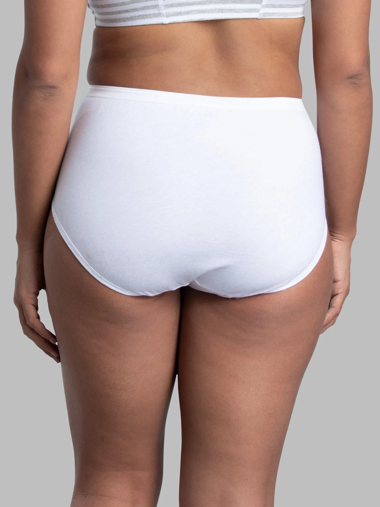 Fruit of the Loom Women's White Brief Underwear