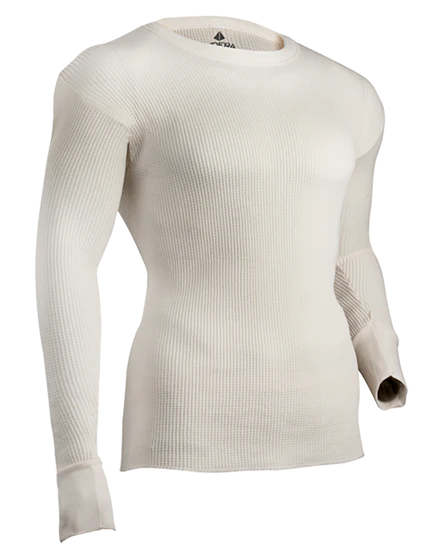 Indera Mills 822LS Maximum Weight Long John Thermal Long Sleeve Shirt