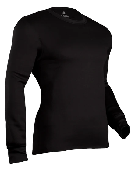 Indera Mills 985LS Military Weight Fleeced Polyester Thermal Long Sleeve Shirt