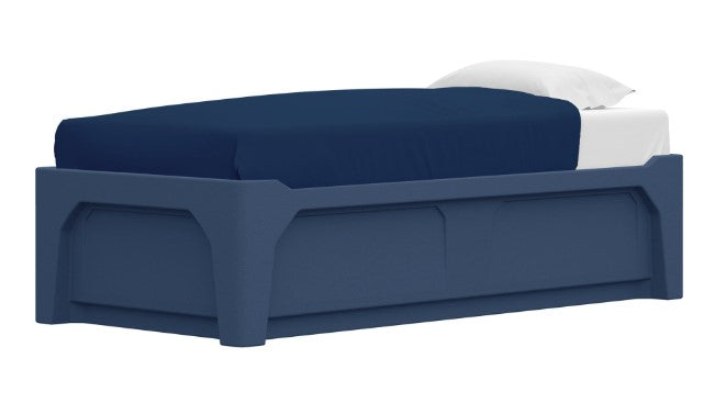 Moduform MX9-CUB Moxie Molded Platform Bed with Storage Cubby Holes