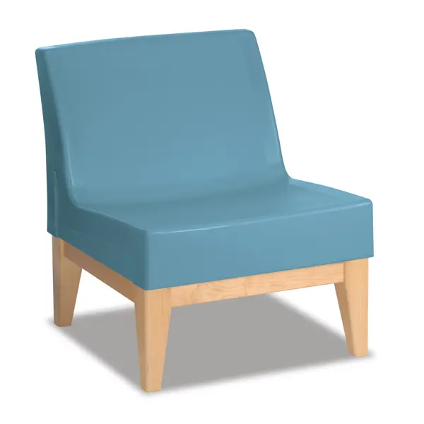 Norix FC620/FC680 Forté Lounge Chair with Wood Base