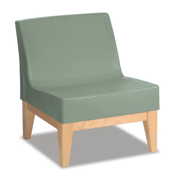 Norix FC620/FC680 Forté Lounge Chair with Wood Base