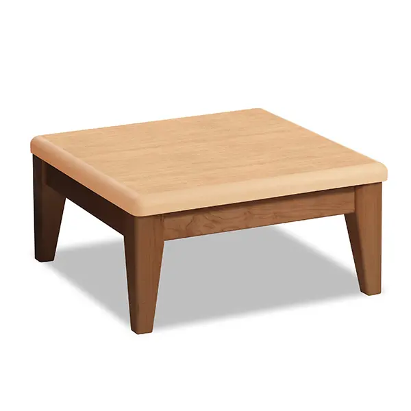 Norix FO2727 Forté Occasional Table with Laminate Top and Wood Base