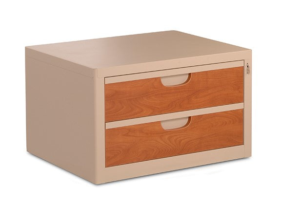 Norix Titan Series Steel Dorm Room 2-Drawer Chest