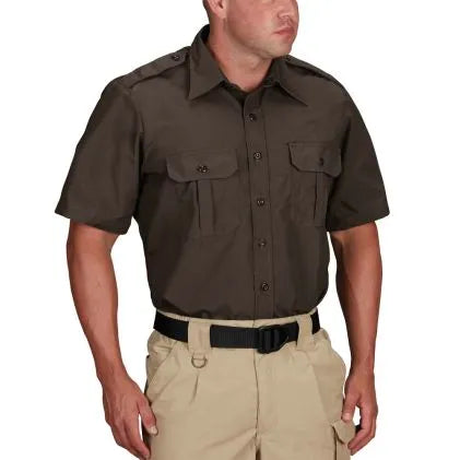 Propper F5301-38 Short Sleeve BDU Tactical Dress Shirt - Ripstop