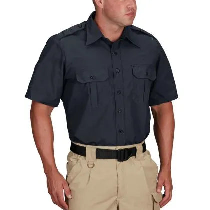 Propper F5301-38 Short Sleeve BDU Tactical Dress Shirt - Ripstop