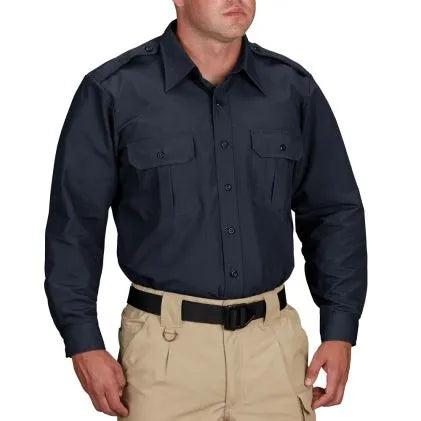 Propper F5302-38 Long Sleeve BDU Tactical Dress Shirt - Ripstop