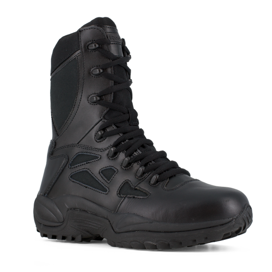 Reebok RB888 Women's Rapid Response Athletic Side Zipper Tactical Boot - Black