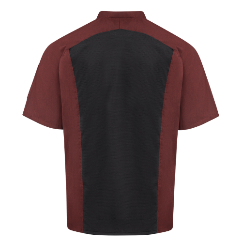 Red Kap 052M Men's Airflow Raglan Chef Coat with OilBlok