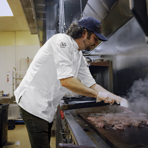 Red Kap 054M Men's Deluxe Airflow Chef Coat