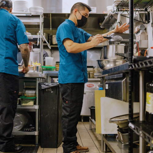 Red Kap 0P4M Men's Straight Fit Airflow Chef Pant