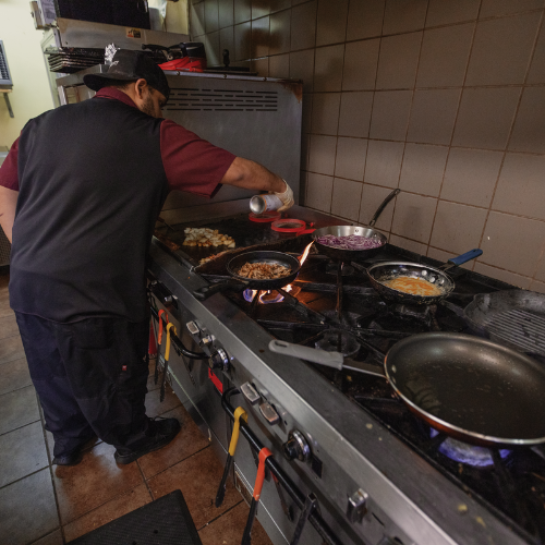 Red Kap 502M Men's Airflow Cook Shirt w/ OilBlok