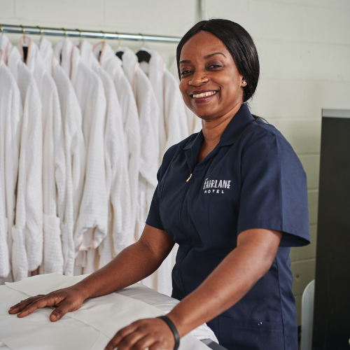 Red Kap KP43 Women's Zip-Front Smock