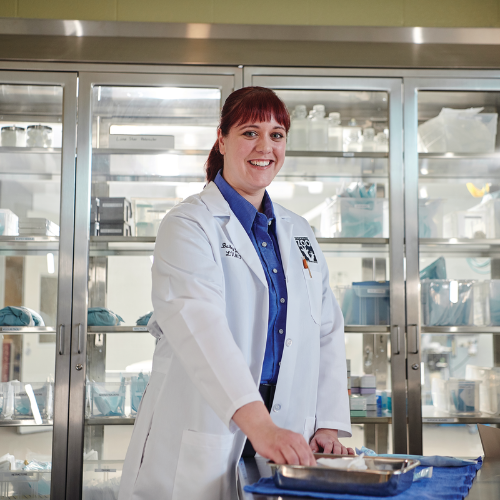 Red Kap KT33 Women's White Staff Coat