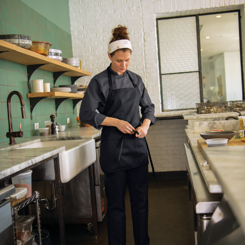 Red Kap TT32 Premium Short Bib Apron