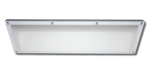 Shat-R-Shield Lighting Ironclad Linear Pro Tamper-Resistant Large Area LED Lighting Fixture for Correctional Facilities