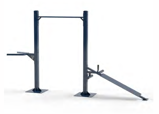 TriActive Three-Person Modular Series (MOD3) Multi-User Exercise Equipment for Corrections Facilities