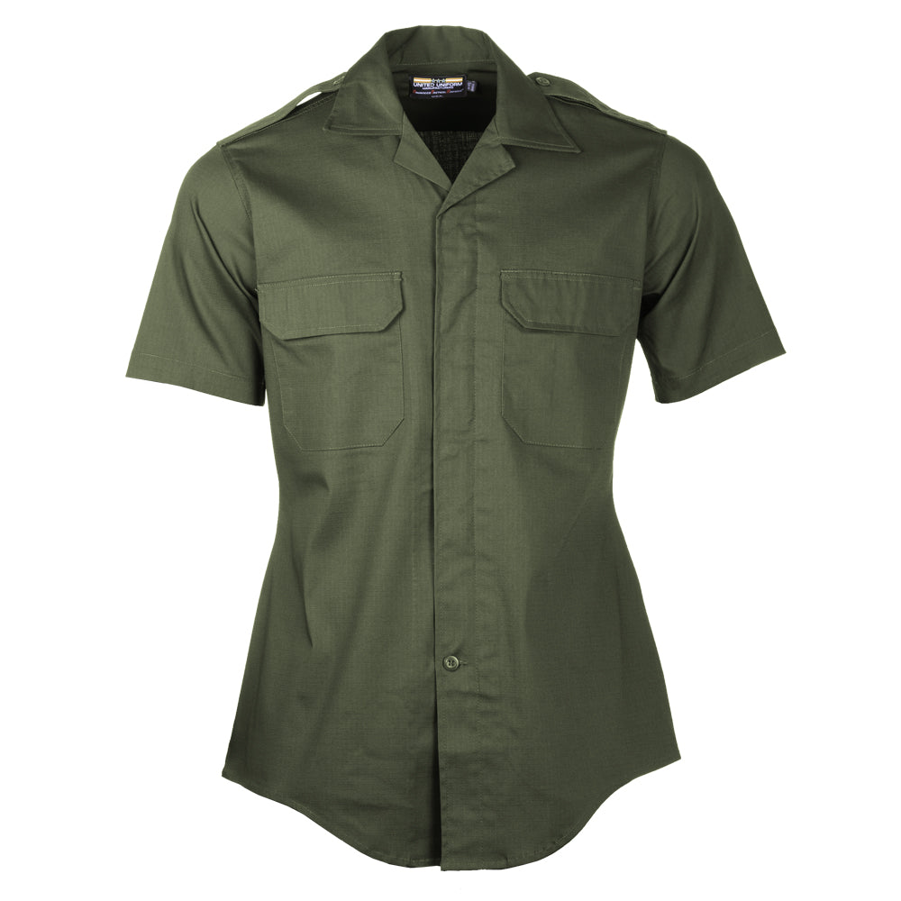 United Uniforms CDCR Rip-Stretch Short Sleeve Line Shirt