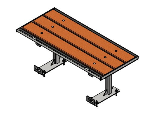Prisoner Bench without Backrest