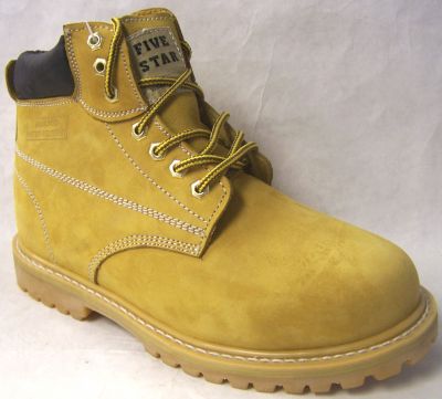 Men's 6" Nubuck Leather Inmate Boots - Tan