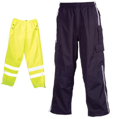 Anchor Uniform 02227 Aqua Control High Visibility Waterproof Reversible Pants