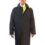 Anchor Uniform 02230 Aqua Control 49" High-Visibility Reversible Raincoat