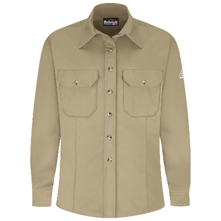 Bulwark SLU3 Women's Midweight FR Dress Uniform Shirt - Excel FR ComforTouch (HRC 2 - 8.6 cal)