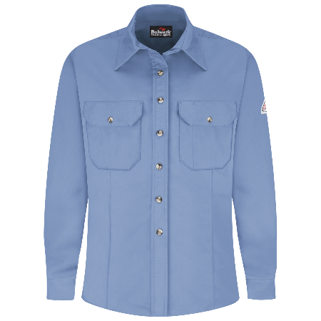 Bulwark SLU3 Women's Midweight FR Dress Uniform Shirt - Excel FR ComforTouch (HRC 2 - 8.6 cal)