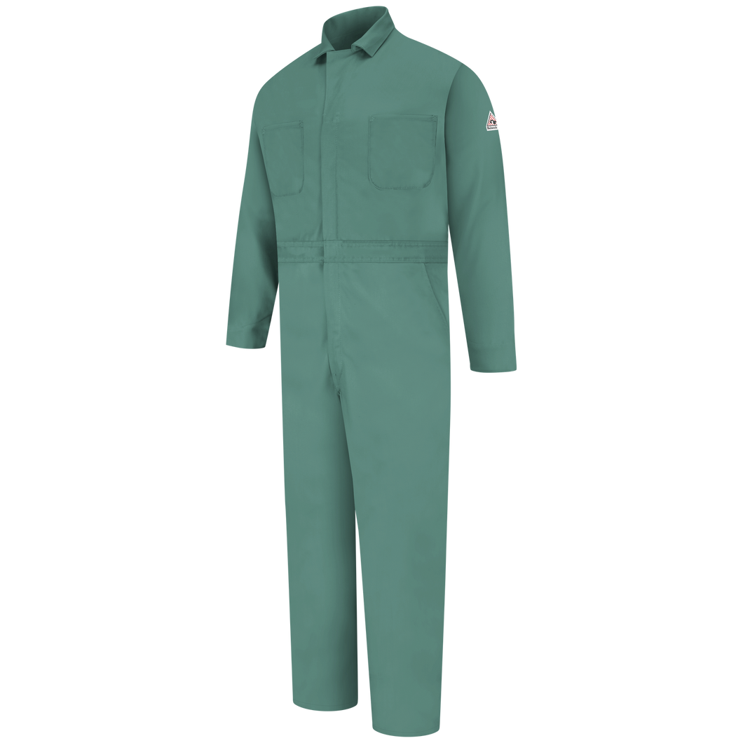 Bulwark CEW2VG Flame Resistant Gripper Front Coverall - Excel FR (HRC 2 - 11 cal)