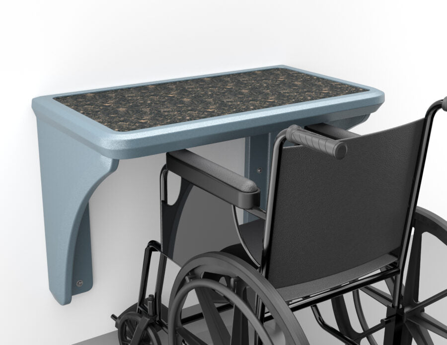 Cortech 7610 Endurance ADA Compliant Wall Mounted Desk