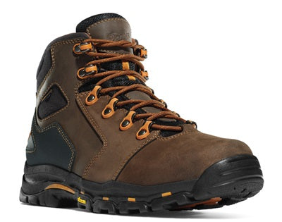 Danner 13860 Vicious 4.5" Work Boots with Composite Safety Toe - Brown-Orange