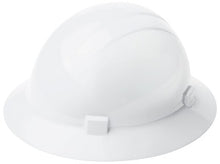 Load image into Gallery viewer, ERB Safety Americana Full Brim Safety Hard Hat with 4-Point Mega Ratchet Suspension
