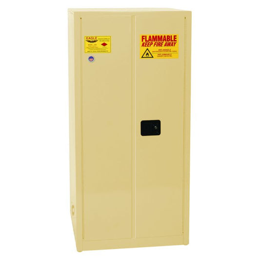 Eagle 1962X Manual Closure Flammable Liquid Storage Cabinet - 60 Gallon
