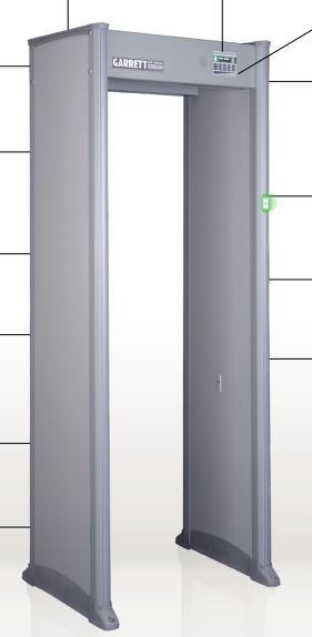 Garrett MZ 6100 Walk-Through Metal Detector