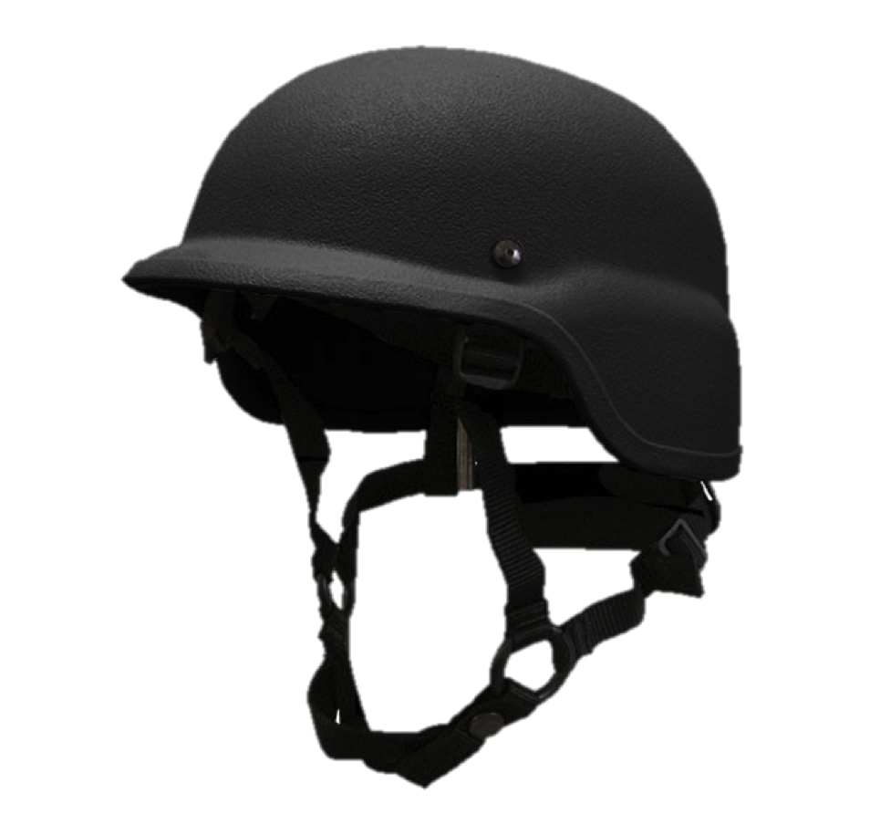 high ground gear High Ground HG-1004 PAGST Ballistic Helmet - Level IIIA with MILSPEC Padding