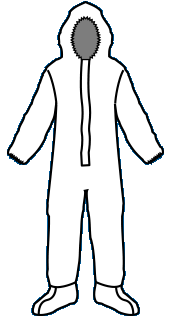 Kappler PVS414 ProVent BC Coveralls with Hood & Skid Resistant Boots