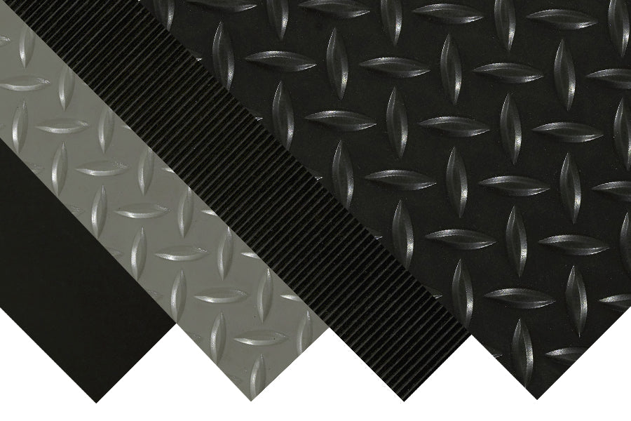 M+A Matting 784 Military Switchboard Diamond Non-Conductive Matting