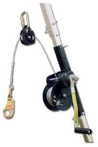 French Creek MW100T MW Series Winch with 100 Foot Technora Rope