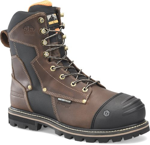 Matterhorn MT2548 I-Beam Men’s 8” Waterproof Comp Toe Puncture Resisting Work Boot w/Internal Metguard - Brown