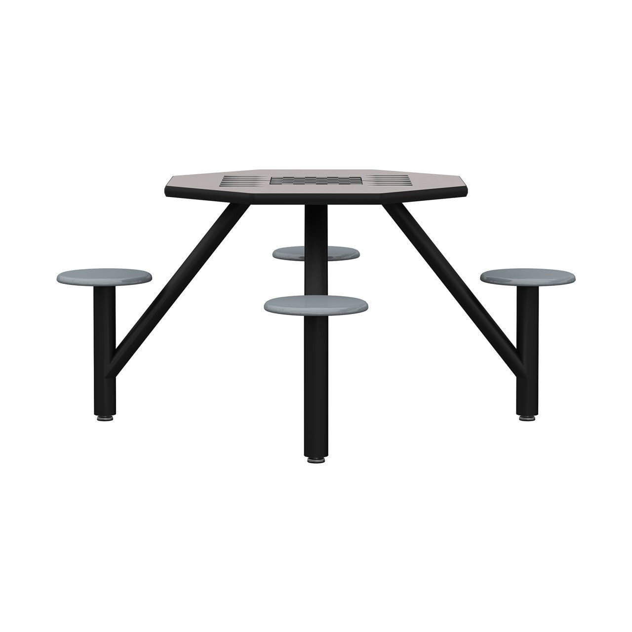 Moduform 5003-40C Modumaxx Multipurpose Cluster Table - Octagonal Top, 4 Seats